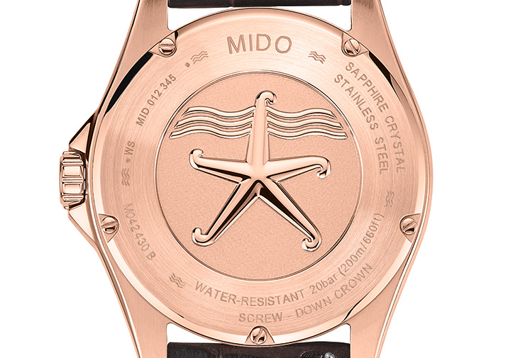 MIDO美度表Ocean Star 200C山湖綠金新色腕錶