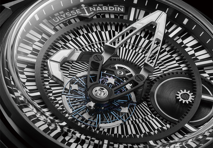 雅典錶ULYSSE NARDIN Freak X 箭羽紋特別款腕錶