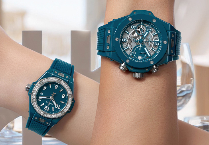HUBLOT宇舶Big Bang石油藍陶瓷腕錶系列腕錶