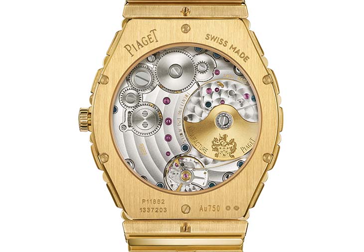 伯爵PIAGET Polo 79系列18K黃金超薄自動腕錶