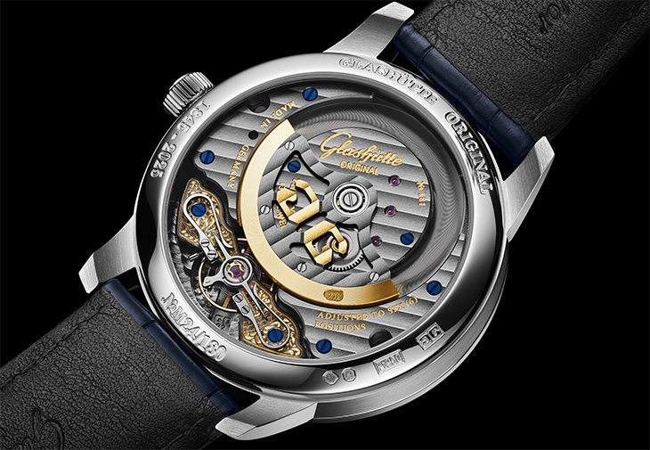 GLASHÜTTE ORIGINAL PanoMaticLunar偏心月相180週年紀念版