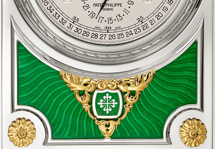 PATEK PHILIPPE百達翡麗27000M-001萬年曆跳秒桌鐘