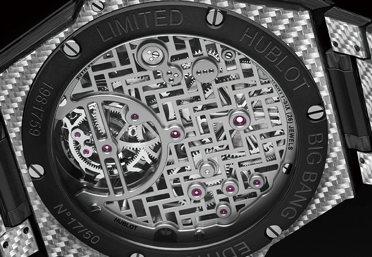宇舶HUBLOT Big Bang Integrated陀飛輪全碳纖維腕錶