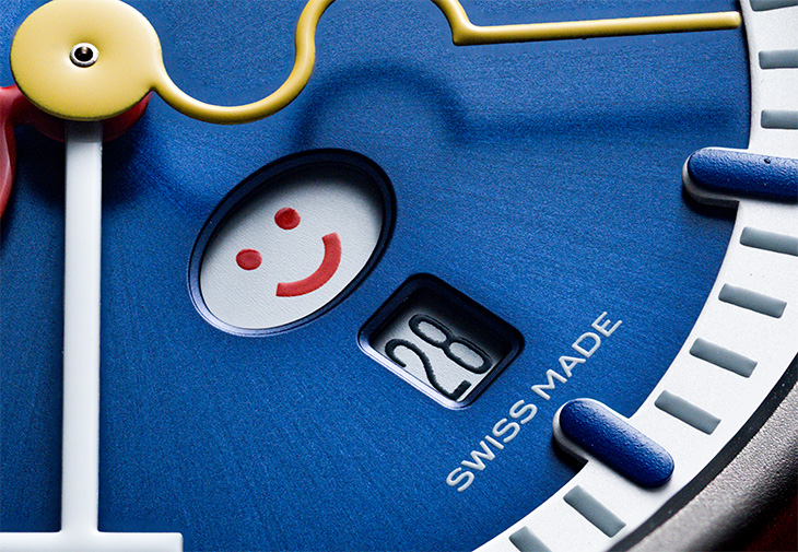 LOUIS ERARD Smile-Day Blue腕錶