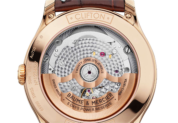 BAUME & MERCIER名士錶Clifton克里頓系列