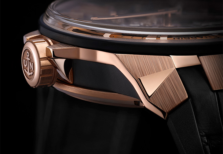 ULYSSE NARDIN雅典錶Blast Hourstriker單問報時飛行陀飛輪腕錶