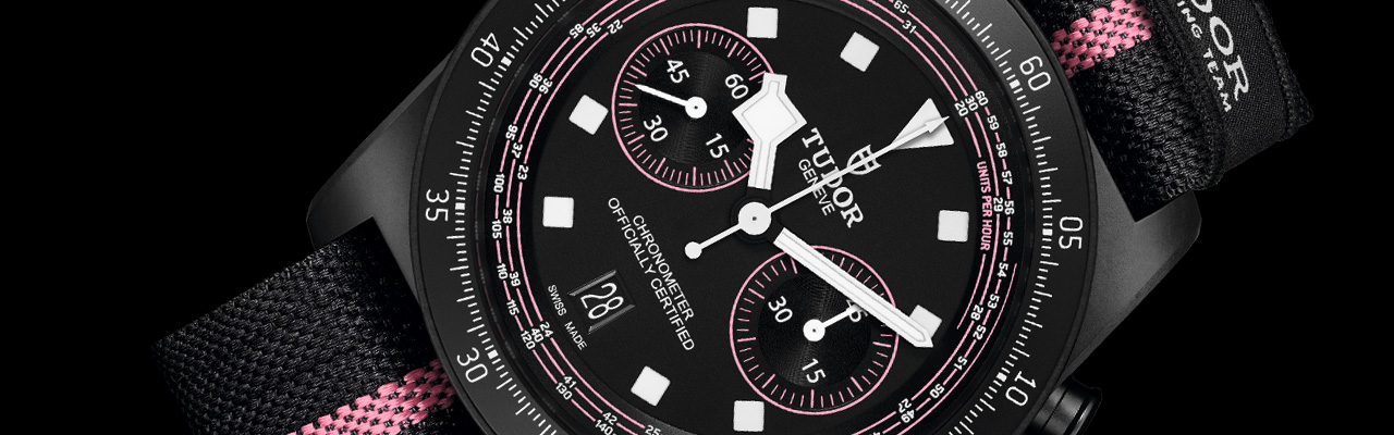 帝舵錶TUDOR Pelagos FXD Chrono粉紅款腕錶