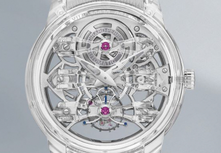GIRARD-PERREGAUX Quasar Light三金橋陀飛輪腕錶