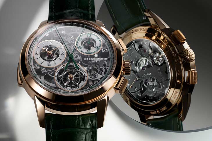 VACHERON CONSTANTIN江詩丹頓Les Cabinotiers閣樓工匠Temporis Duo超卓複雜功能鏤雕腕錶