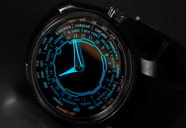 MING 29.01 台北特別版世界時區腕錶