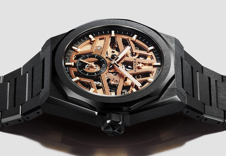 ZENITH真力時Defy挑戰系列天際線鏤空腕錶