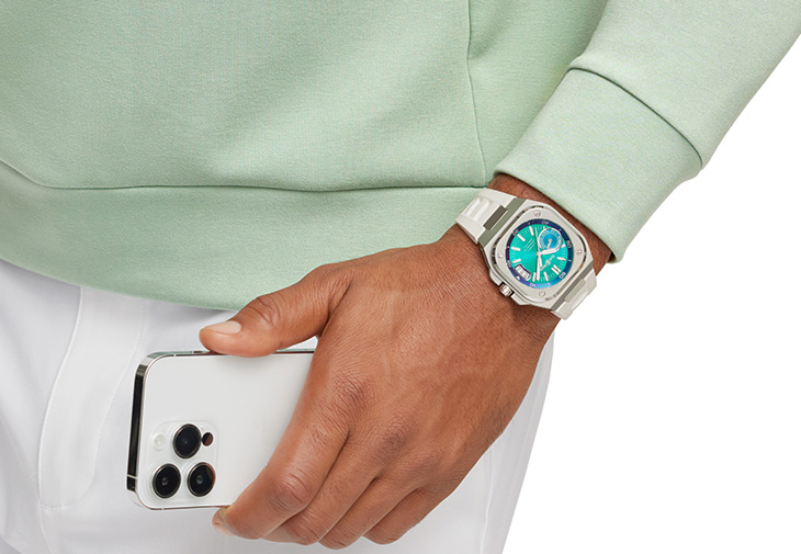 BELL & ROSS柏萊士BR-X5 Iridescent腕錶