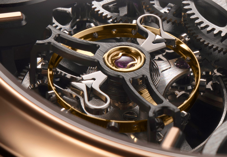 亨利慕時H. MOSER & CIE.勇創者陀飛輪鏤空腕錶