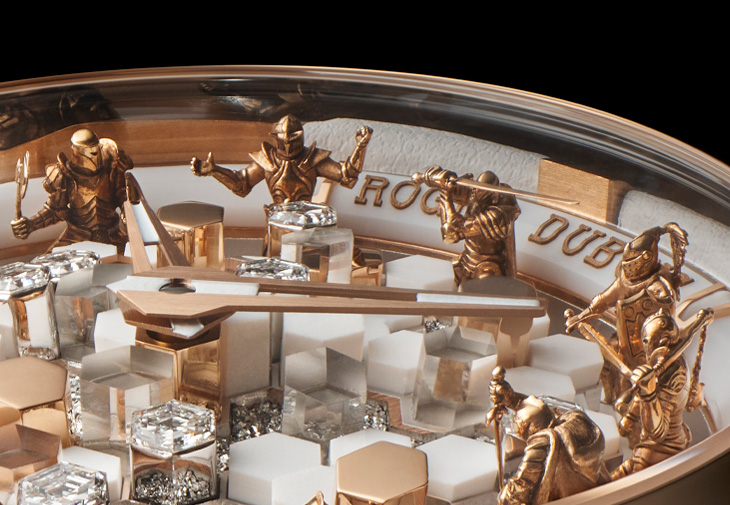 ROGER DUBUIS羅杰杜彼Excalibur Knights of the Round Table–The Enchanter Merlin圓桌騎士系列魔法師梅林限量腕錶