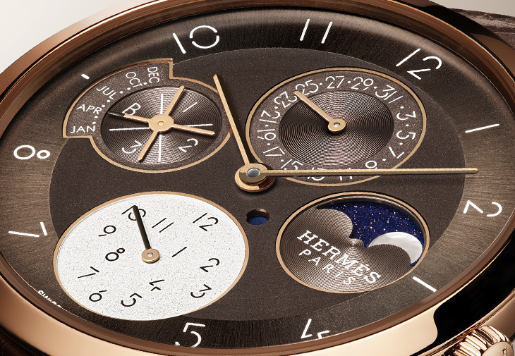 HERMÈS愛馬仕Slim D’Hermès Quantième Perpétuel萬年曆腕錶