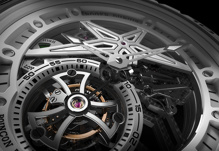 羅杰杜彼Excalibur Spider Pirelli單陀飛輪腕錶