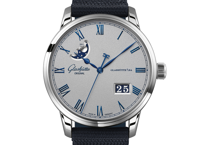 GLASHÜTTE ORIGINAL格拉蘇蒂原創議員卓越系列大日曆月相腕錶