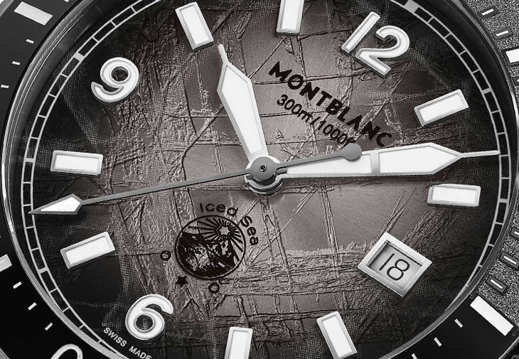 MONTBLAN萬寶龍Iced Sea系列日期顯示自動零氧腕錶