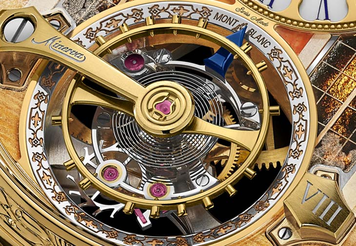 萬寶龍MONTBLANC明星傳承系列懸浮外置陀飛輪腕錶凡爾賽宮限量版