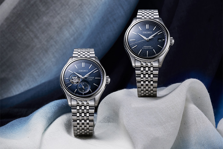 SEIKO Presage秋冬新作以日本藍與江戶白茶色演繹東方美學