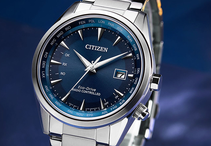 CITIZEN光動能全球電波對時腕錶CB0270-87L