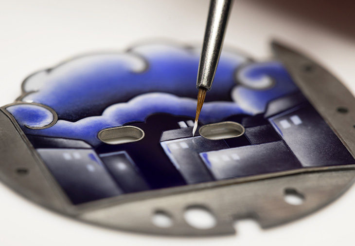 VAN CLEEF & ARPELS梵克雅寶Lady Arpels Bal des Amoureux Automate腕錶