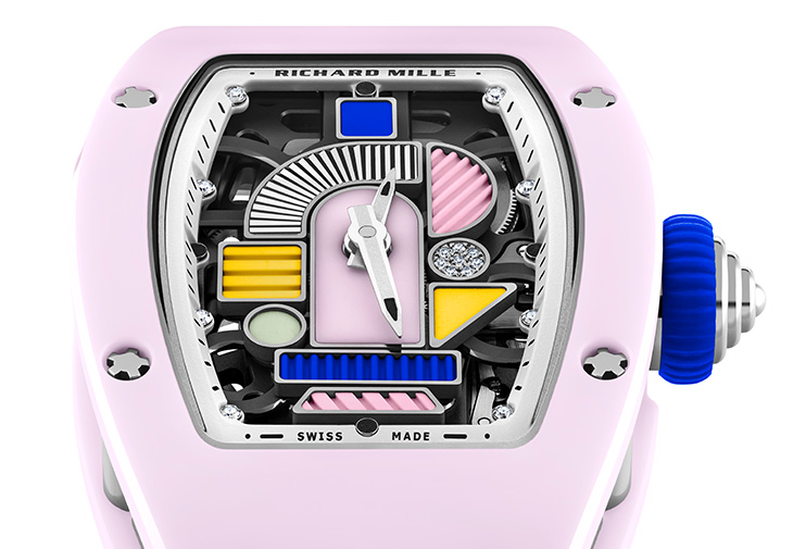 RICHARD MILLE RM 07-01 Pastel Pink彩色陶瓷腕錶