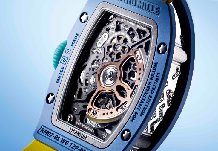 RICHARD MILLE RM 07-01彩色陶瓷系列腕錶