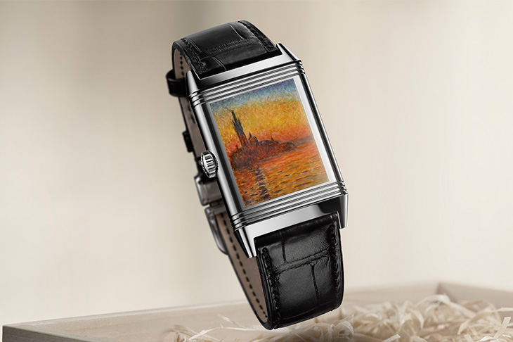 向莫奈畫中的威尼斯致意  積家Reverso Tribute Enamel翻轉系列琺瑯腕錶