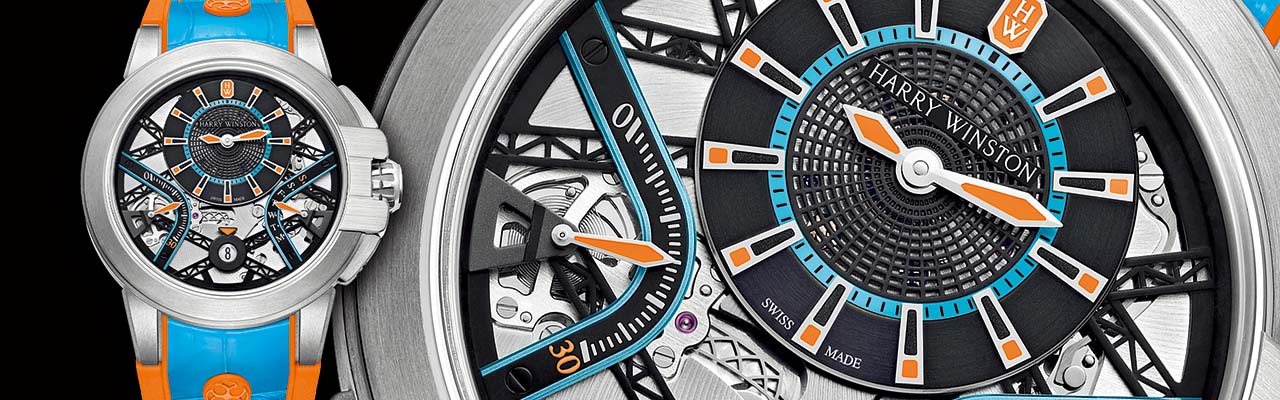 海瑞溫斯頓HARRY WINSTON海洋Ocean系列Zalium Variation腕錶