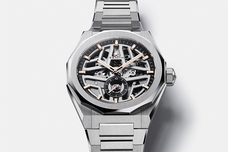 真力時ZENITH Defy Skyline Skeleton天際線系列鏤空腕錶專賣店限定款式