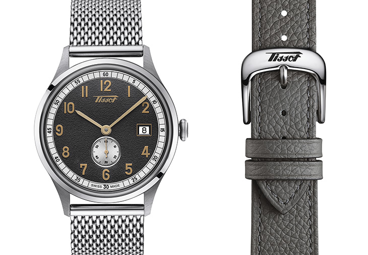天梭表TISSOT Heritage COSC 1938小秒針自動腕錶