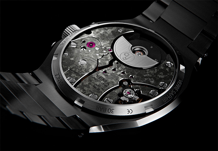 YEMA野馬錶Wristmaster Traveller CMM.20黑色手工刷紋限量版腕錶