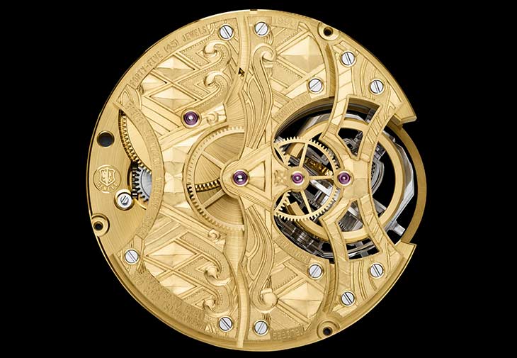 江詩丹頓VACHERON CONSTANTIN Les Cabinotiers閣樓工匠渾天儀式陀飛輪Tribute to Art Deco style腕錶