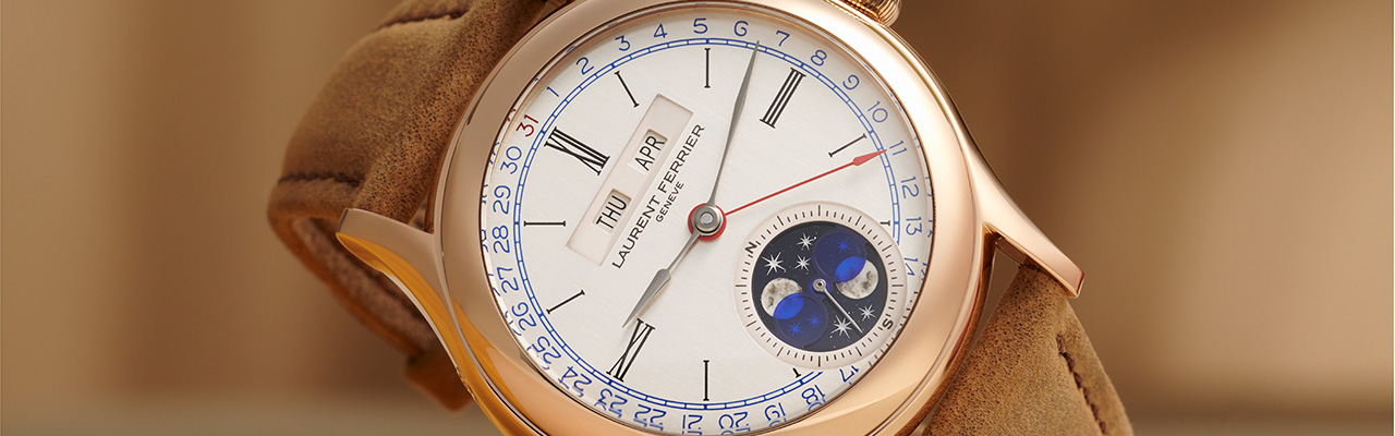LAURENT FERRIER Classic Moon月相年曆腕錶