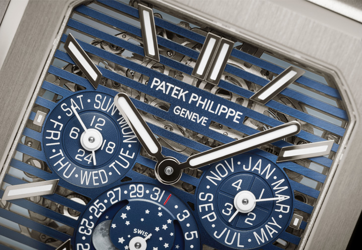 PATEK PHILIPPE百達翡麗Cubitus 系列萬年曆鏤空腕錶