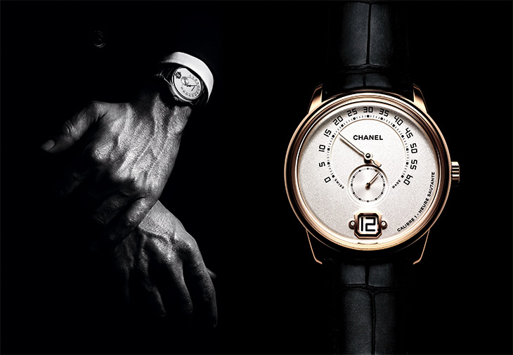 MONSIEUR  CHANEL 香奈兒 複雜功能 跳時 逆跳