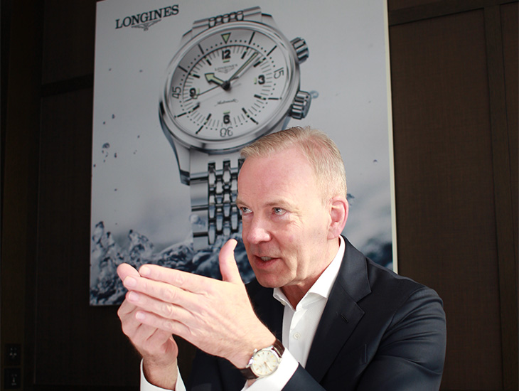 LONGINES浪琴表全球總裁Matthias Breschan