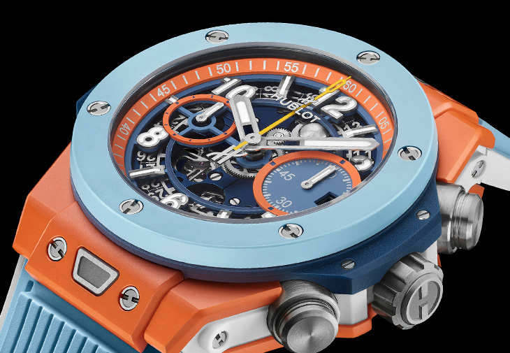 HUBLOT宇舶Big Bang Unico Summer雙彩陶瓷限量腕錶
