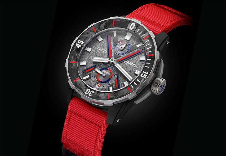 雅典錶ULYSSE NARDIN潛水系列Diver Net 旺代環球帆船賽腕錶