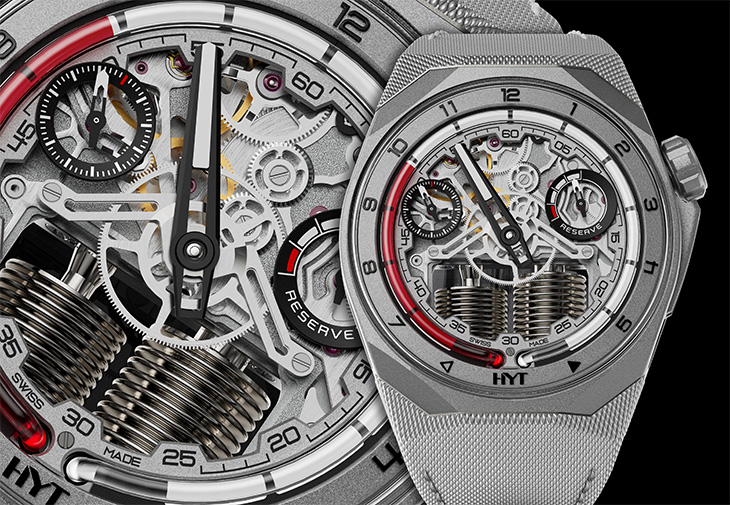 HYT S1 Beadblasted Titanium Red