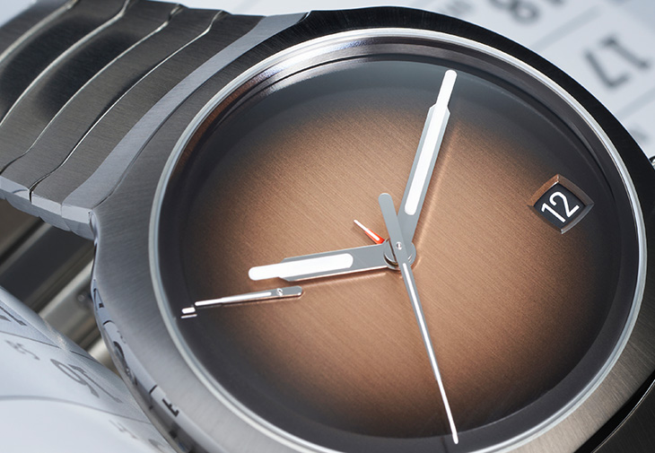 H. MOSER & CIE.亨利慕時疾速者萬年曆煙燻鮭魚概念腕錶