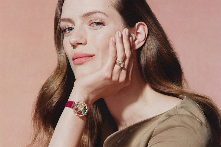 豐饒甜美的盈盈果實 VAN CLEEF & ARPELS Perlée Extraordinaire Fruits Enchantés系列腕錶