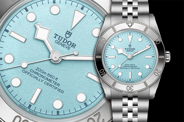 湖水藍的清新魅力 TUDOR Black Bay 54湖水藍款腕錶