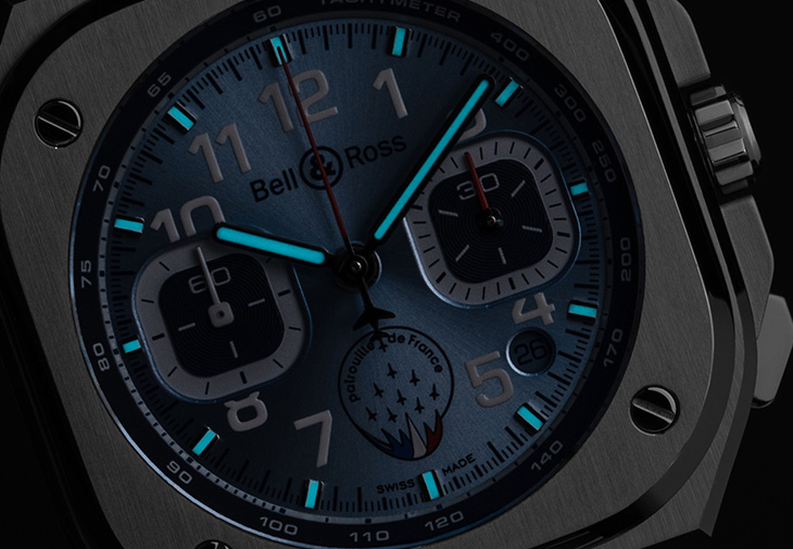 Bell & Ross柏萊士BR-05 Chrono Patrouille de France 計時腕錶