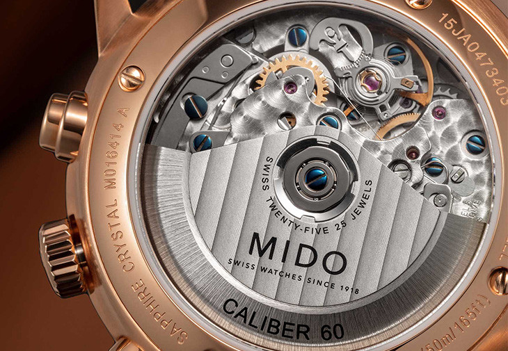 MIDO Commander Chronograph香榭系列漸層計時碼錶特別版