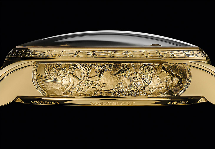 萬寶龍MONTBLANC明星傳承系列懸浮外置陀飛輪腕錶凡爾賽宮限量版