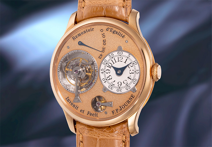 F.P. Journe「Tourbillon Souverain」玫瑰金陀飛輪腕錶