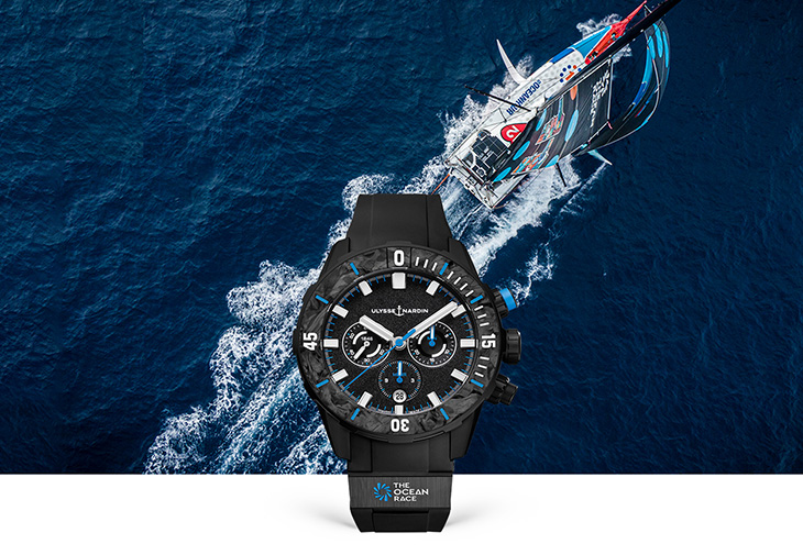 雅典錶ULYSSE NARDIN Diver潛水系列世界環球帆船賽計時碼錶