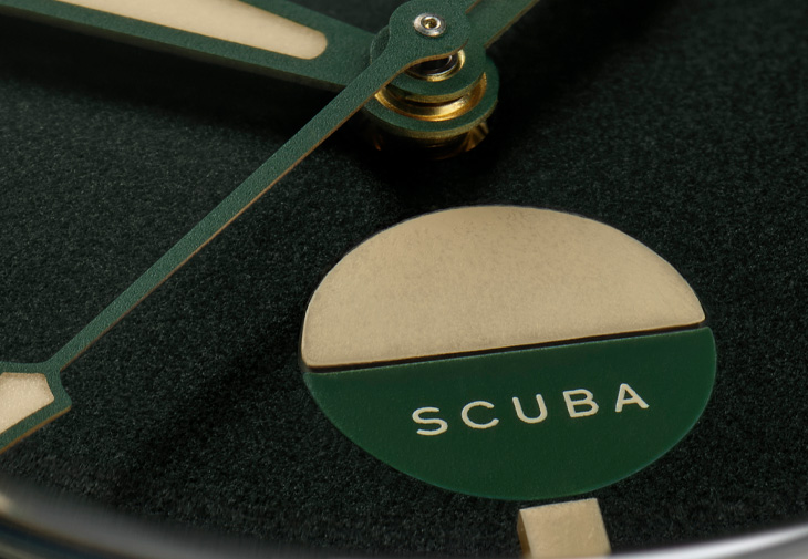 BLANCPAIN X SWATCH Bioceramic Scuba Fifty Fathoms系列Green Abyss腕錶